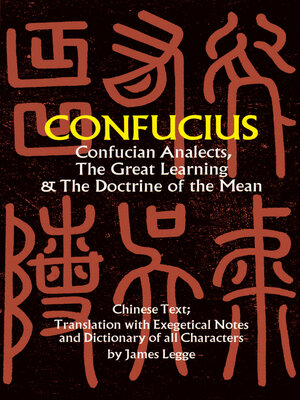 cover image of Confucian Analects, the Great Learning & the Doctrine of the Mean